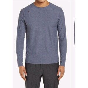 NWT RHONE Reign Long Sleeve Moisture Wicking Shirt Men's Large Astral Purple